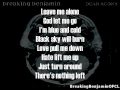 Breaking Benjamin - Dear Agony (Lyrics on screen)