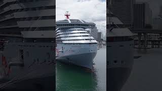 Brilliant Lady Virgin Voyages Cruise ship docked Port Miami Oct 16th 2025 #Cruise #swingerspool