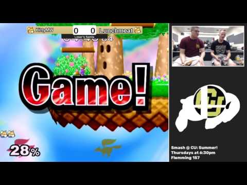 Smash @ CU 7/7/16 - KittyMW vs. Lunchmeat