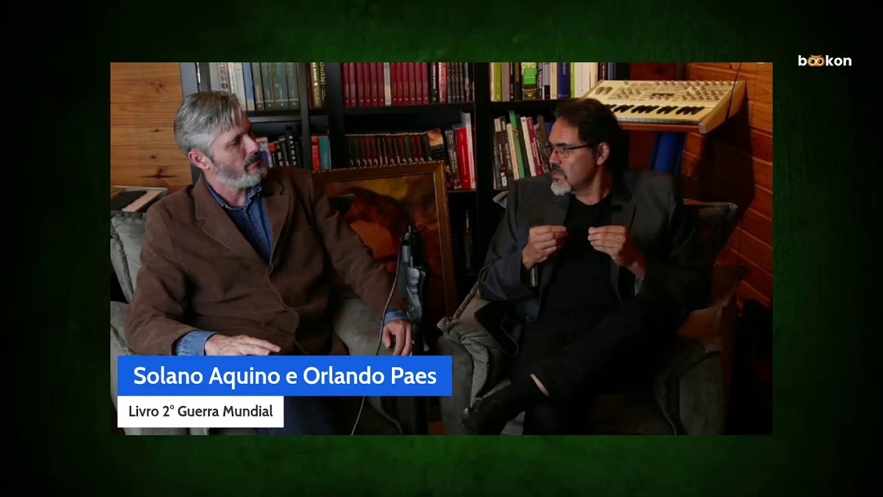 Lançamento do livro: 2ª Guerra Mundial contada por Orlando Paes Filho e Solano Aquino