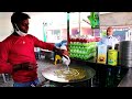 Road Side Prepared Three Layer Egg Dish Surat Famous One Plus Omelette Recipe Indian Street Food
