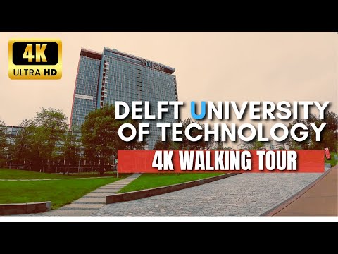🇾🇪 TU Delft Campus Tour | Delft University of Technology Walking Tour in 4K