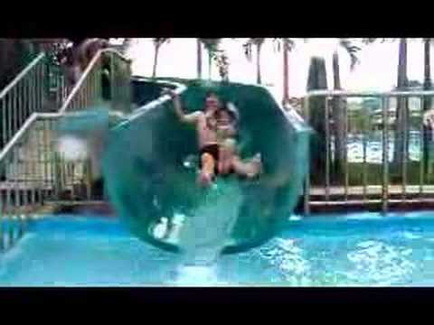 water slide