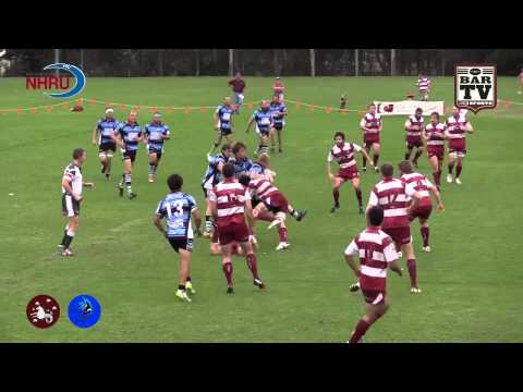 NHRU Round 2 Premier 1 Highlights - University v Nelson Bay