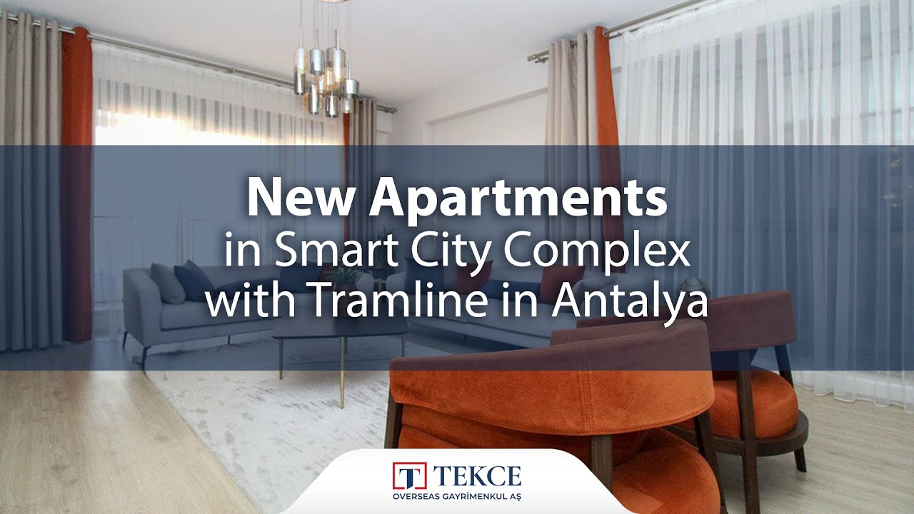 Spacieuse Appartements Résidentiels à Kepez Antalya