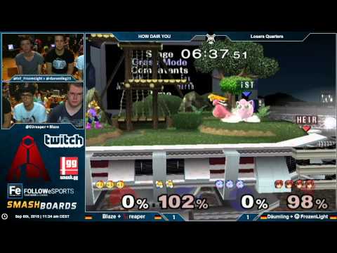 HDY - Blaze + HEIR | reaper Vs. Däumling + isT | FrozenLight - Losers Quarters - Melee