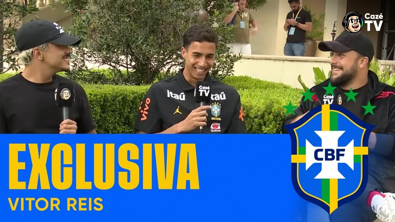 VITOR REIS FALA DA SELEÇÃO A MENOS DE 75 DIAS DA COPA EM ENTREVISTA COM CHICO E IGOR RODRIGUES