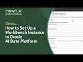 How To Create An Instance In Oracle AI Data Platform Workbench