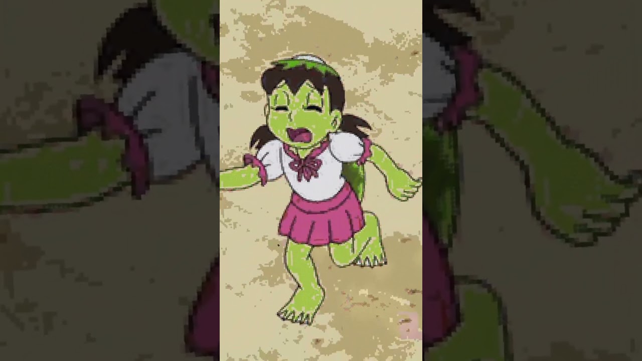 〇〇した人のしずかちゃん2 #マインクラフト #ゆっくり実況 #ドット絵 #minecraft #ツール #ドラえもん#pixelart  #shorts #short