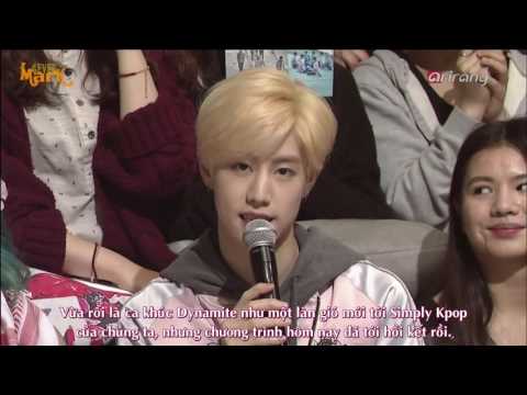 [4everMark][Vietsub] 160513 Mark GOT7 Special MC Simply Kpop cut