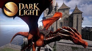 Dark and Light - Raiding The Human Town with my Infernus Dragon! (Dark and Light Gameplay Part 27)