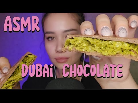 Dubai chocolate mukbang/ Dubay shokolad mukbang