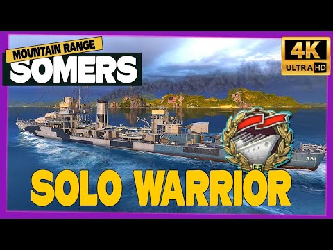 Destroyer Somers: SOLO WARRIOR - World of Warships
