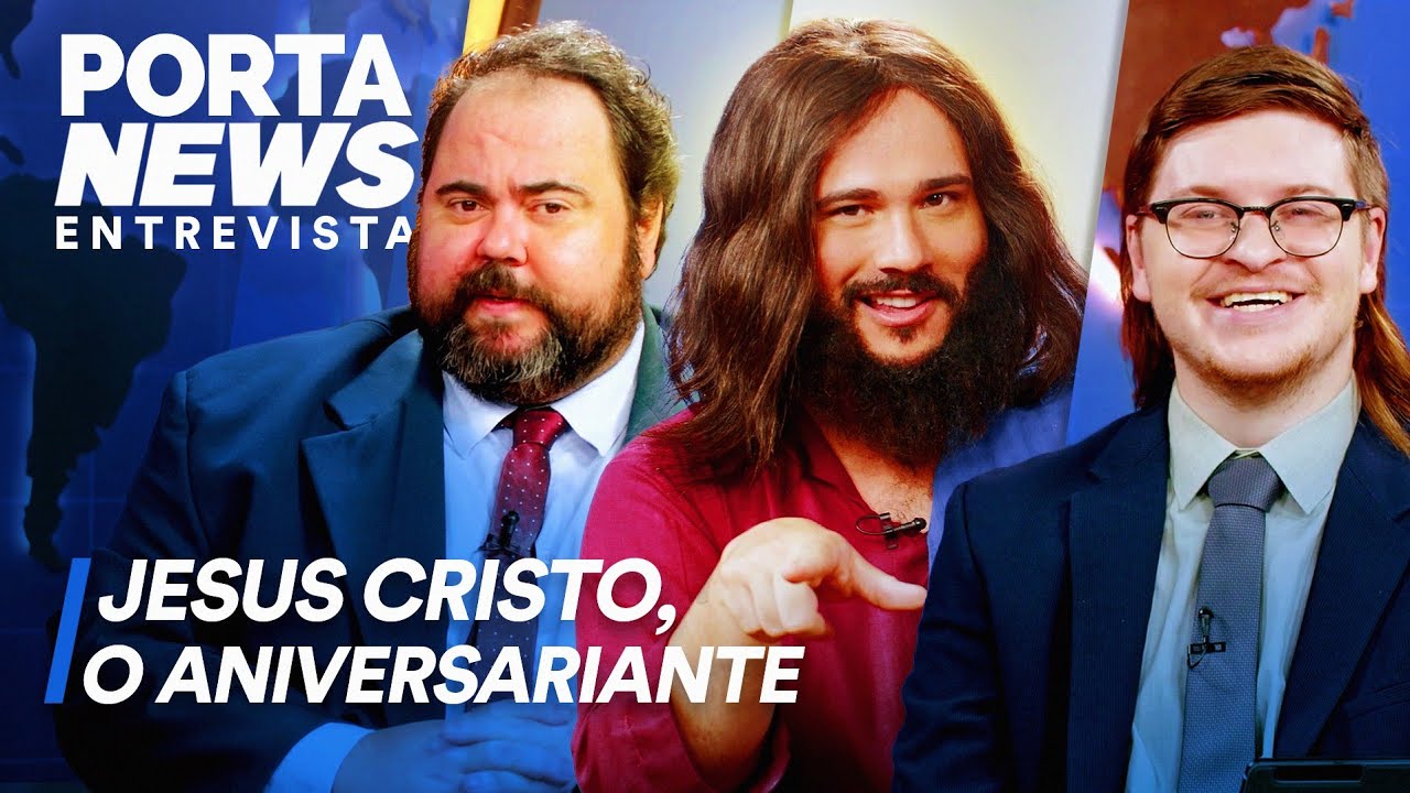 PORTA NEWS ENTREVISTA: JESUS CRISTO, O ANIVERSARIANTE