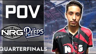 NRG vs Peeps POV | Quarter Finals | RLCS X NA Major