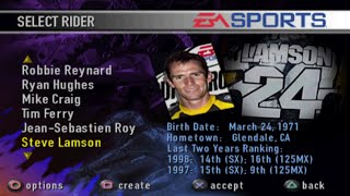Supercross 2000 All Characters [PS1]