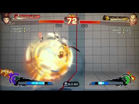 SSF4 AE:2012 lutuna (Juri) vs OnigirlSirasan (Dan)