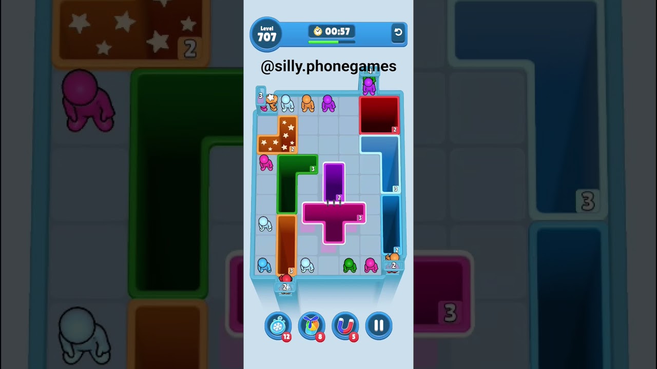 Drop Away Level 707 Walkthrough Solution