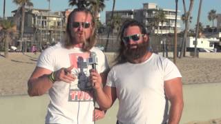CSweat Challenge #35: Doug Hall and WWE Wrestler Cazzey Cereghino at Muscle Beach video