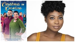 Joslyn Y. Hall Interview for Christmas in Carolina, Hallmark-Style Holiday Movie w/ Darius McCrary video