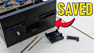 Fixing an old disk drive with 3D printed parts (Tandon TM-100)