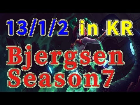 TSM Bjergsen Cassiopeia MID vs Lucian Patch 7.18