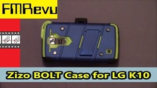 Zizo BOLT Case for LG K10 | LGL62VL Phone Case | LG Premier Cover