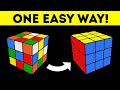 How to Solve a 3x3 Rubik's Cube In No Time | The Easiest Tutorial