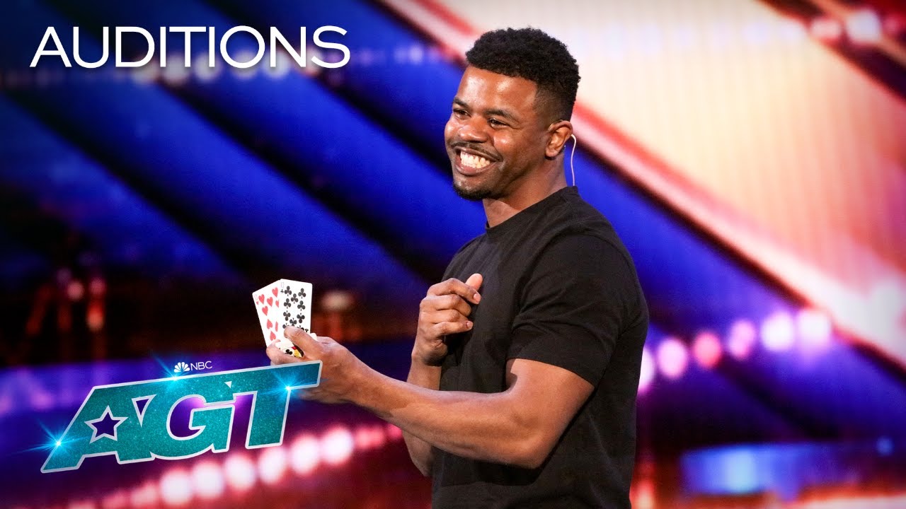 Mervant Vera Combines Rap and Mind-Blowing Magic for an Amazing Audition | AGT 2022 thumbnail