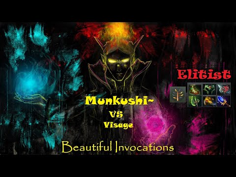 [Munkushi] Dota 2 Invoker vs Visage | Patch 7.37d | Invoker Gameplay | Top MMR. Invoker Dota 2