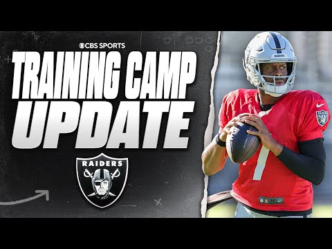 Las Vegas Raiders Training Camp UPDATE: Pete Carroll fired up, Geno leads, & Jeanty's role emerging
