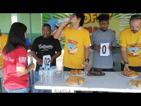 Hoffy Hot Dog Eating Competition Part 5 Majuro...