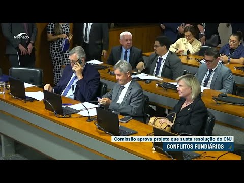 Avança projeto que susta resolução do CNJ sobre conflitos fundiários