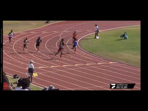 2025 AHSAA State Track Meet,  5A Girls 200m Race, Prelims Heat #3, Gulf Shores, AL_ 05/02/2025
