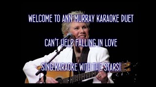 Anne Murray Can't Help Falling In Love Karaoke Duet