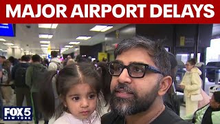 DHS shutdown causes major delays at LGA, EWR, JFK