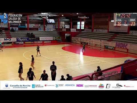 Juvenil Femenino. Liga Oro. Jr.5. Bm. Porriño - Serfis Bm. Cañiza 2P