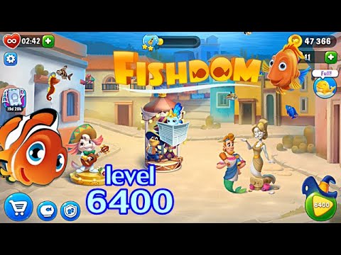 fishdom level 6400