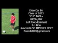 Enzo Dal Bo-Summer/Season start highlights-class of 2023