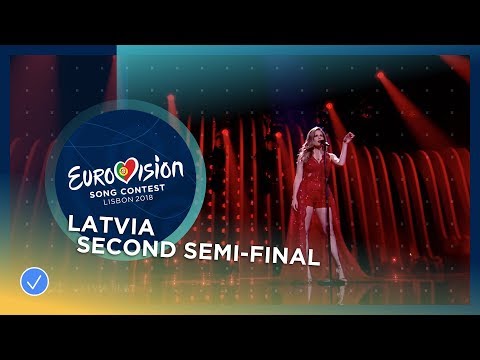 Laura Rizzotto - Funny Girl (LIVE) | Latvia 🇱🇻 | Second Semi-Final | Eurovision 2018