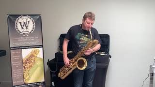 Video thumbnail for Selmer Mark Vi Baritone sax - low B flat for sale by Lock R