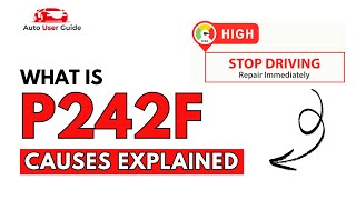 dtc p242f quickly Fix