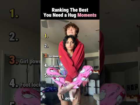 Ranking the Best You Need a Hug Moments💖 #ranking #tiktok #viral #couple
