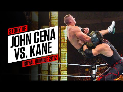 Story of John Cena vs. Kane at Royal Rumble 2012