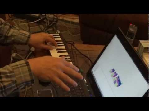 Experimenting with the Leap Motion device as a musical instrument