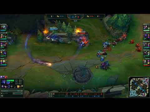 Challenger Tryndamere Main vs Five Bronze Players (1v3) - League of Legends