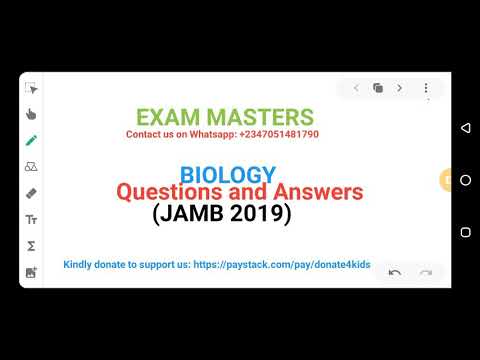 JAMB BIOLOGY 2019(No.1-10)