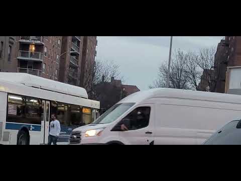 MTA NYCT: C40LF #511 at Av H/Flatbush Av on the B103