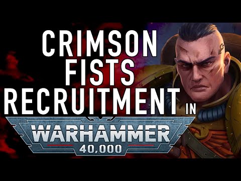 40 Facts and Lore on the Space Marine Recruitment of the Crimson Fists in Warhammer 40K