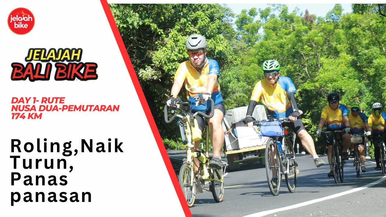 Jelajah bali bike 2023 Hari  pertama  rute Nusa Dua -